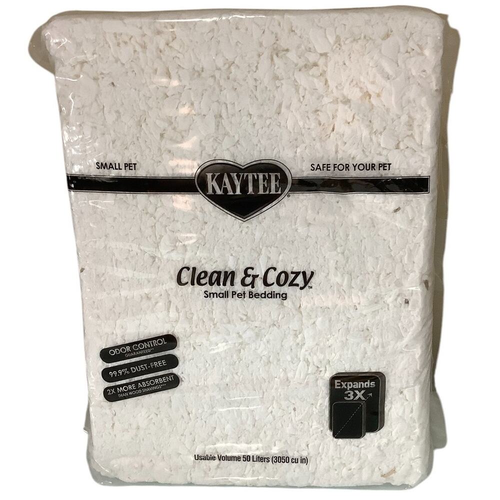 Kaytee Clean & Cozy Small Animal Bedding, 50-Liter, NIP